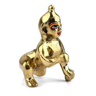 brass laddu gopal murti – bal krishna idol for home temple & daily worship brass laddu gopal murti – bal krishna idol for home temple & daily worship