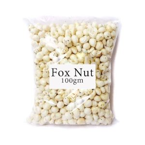 natural fox nuts (makhana) for puja & prasad – pure religious offering for hindu rituals