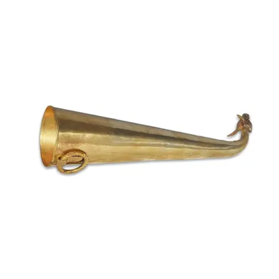 traditional brass shringi for rudrabhishek – sacred water offering horn for shivling abhishek & lord shiva puja traditional brass shringi for rudrabhishek – sacred water offering horn for shivling abhishek & lord shiva puja
