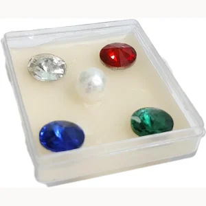 panchratna gemstone set for puja – five sacred stones for kalash, hawan, vastu & spiritual rituals