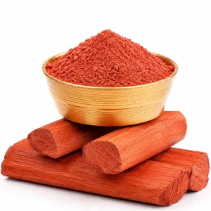 red sandalwood for puja & religious rituals – natural red sanders wood for prayer, havan & worship